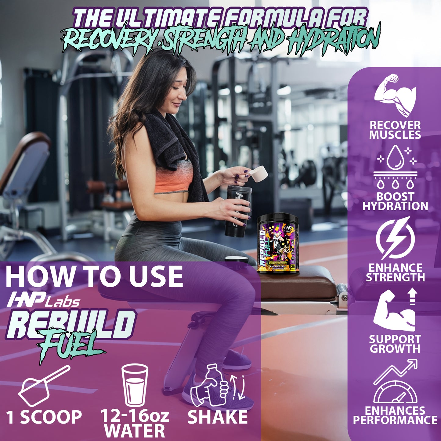 Rebuild Fuel – Essential Amino Acid Formula for Muscle Growth & Performance