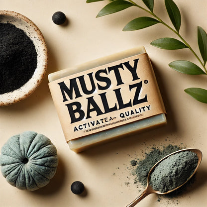 Musty Ballz: Charcoal Soap Bar