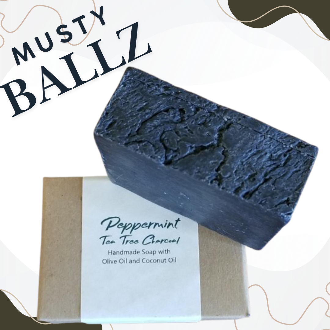 Musty Ballz: Charcoal Soap Bar