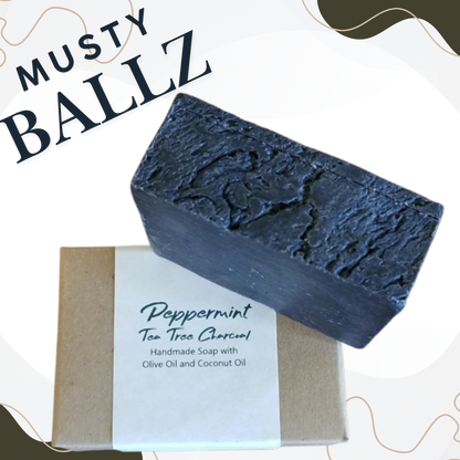 Musty Ballz: Charcoal Soap Bar