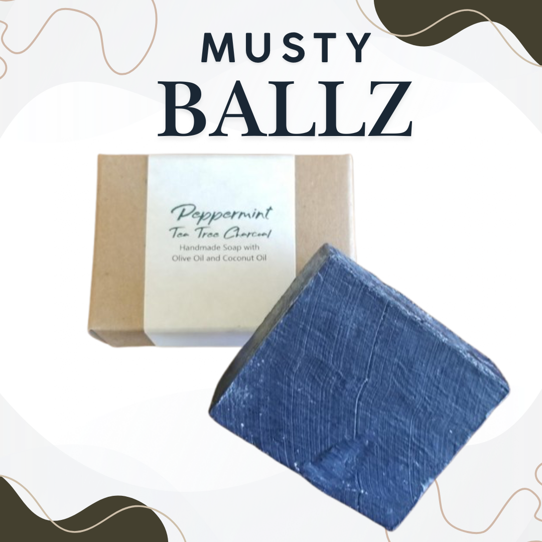 Musty Ballz: Charcoal Soap Bar