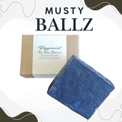 Musty Ballz: Charcoal Soap Bar