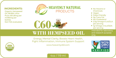 ULTIMATE C60 & HEAVENLY SILVER COMBO - Heavenly Natural Products