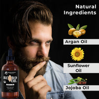 Beard Oil - All Natural 100% 4oz. - Heavenly Natural Products