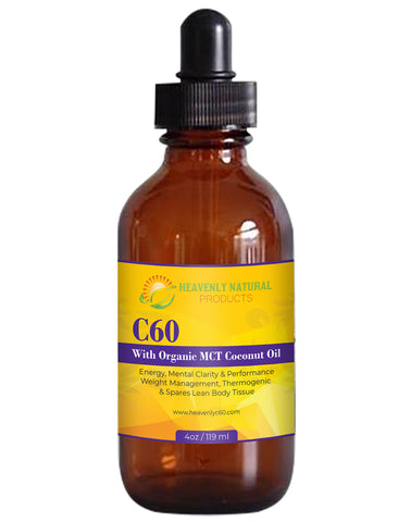 C60 MCT Thermogenic Oil (Coconut Oil) - Heavenly Natural Products