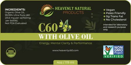 C60 Olive Oil & Avocado Oil Combo (Buy 4 and Save) - Heavenly Natural Products
