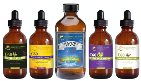 ULTIMATE C60 & HEAVENLY SILVER COMBO - Heavenly Natural Products