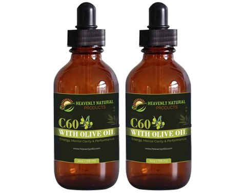 C60 Olive Oil (Buy 2 and Save) - Heavenly Natural Products