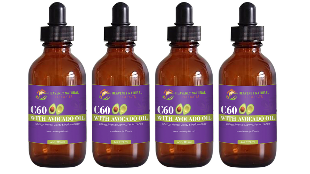 C60 Avocado Oil (Buy 4 and Save) - Heavenly Natural Products