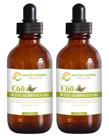 C60 HEMPSEED OIL (Buy 2 and Save) - Heavenly Natural Products
