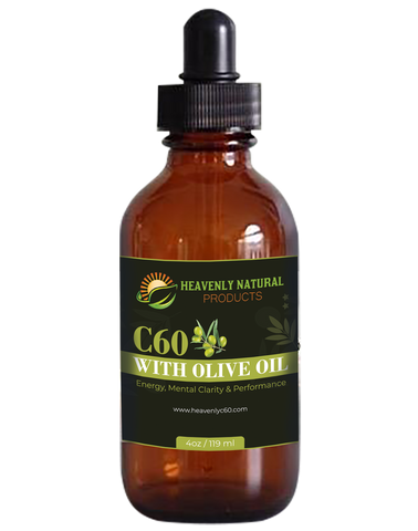 C60 Olive Oil (Buy 4 and Save) - Heavenly Natural Products